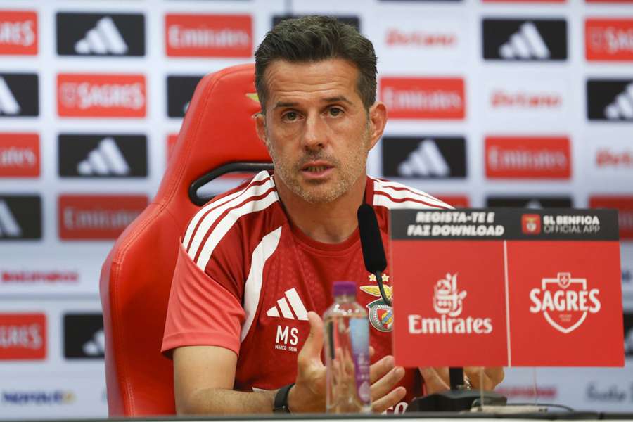 Marco Silva, treinador do Benfica Marco Silva, treinador do Benfica