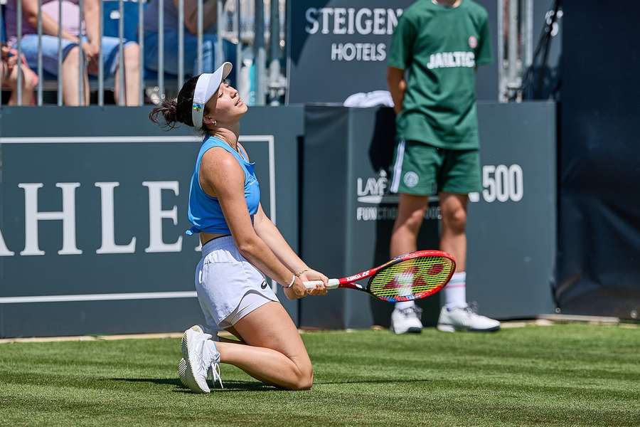 Ein bitteres Aus für Eva Lys in der Quali von Bad Homburg.