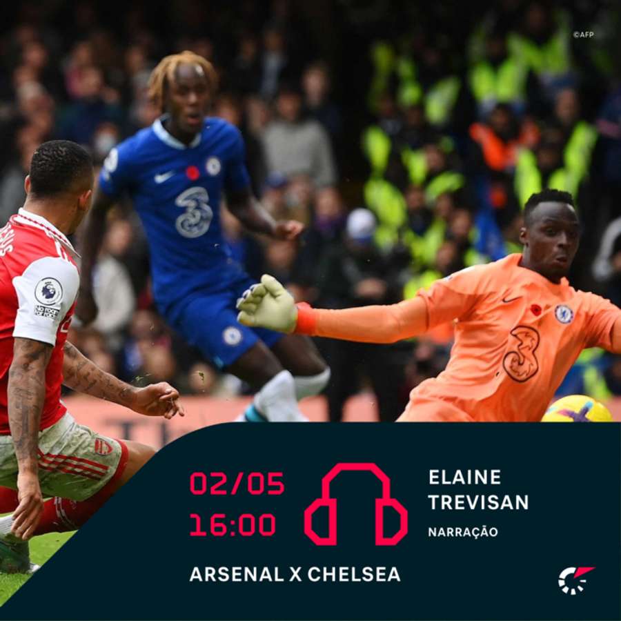 Arsenal e Chelsea fazem clássico londrino pela Premier League