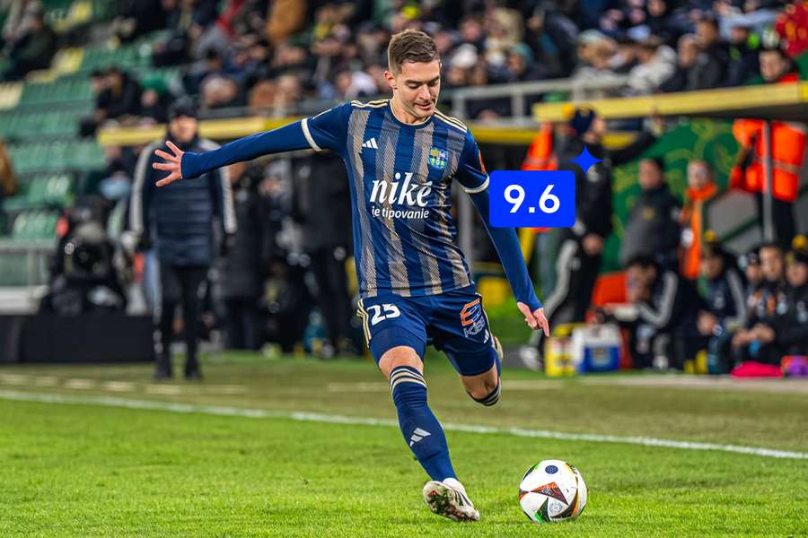 Michal Faško sa stal najlepším hráčom uplynulého kola.