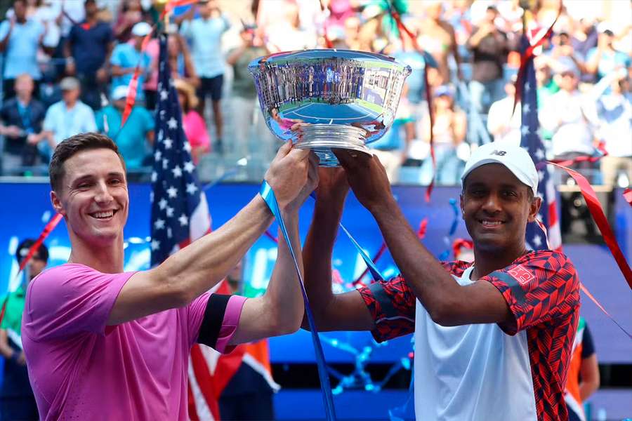 Rajeev Ram and Joe Salisbury are now unbeaten at the US Open for two years