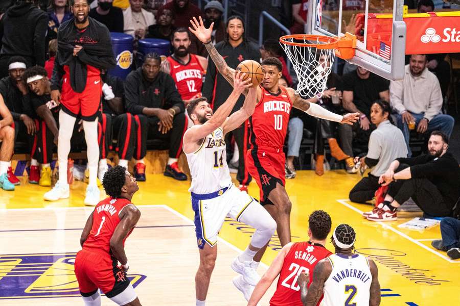 Kleber (m.) erzielte in sechs Minuten Spielzeit lediglich zwei Punkte