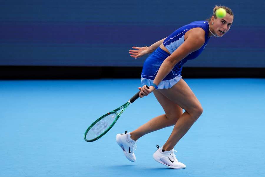 Sabalenka à Cincinnati. Sabalenka à Cincinnati.