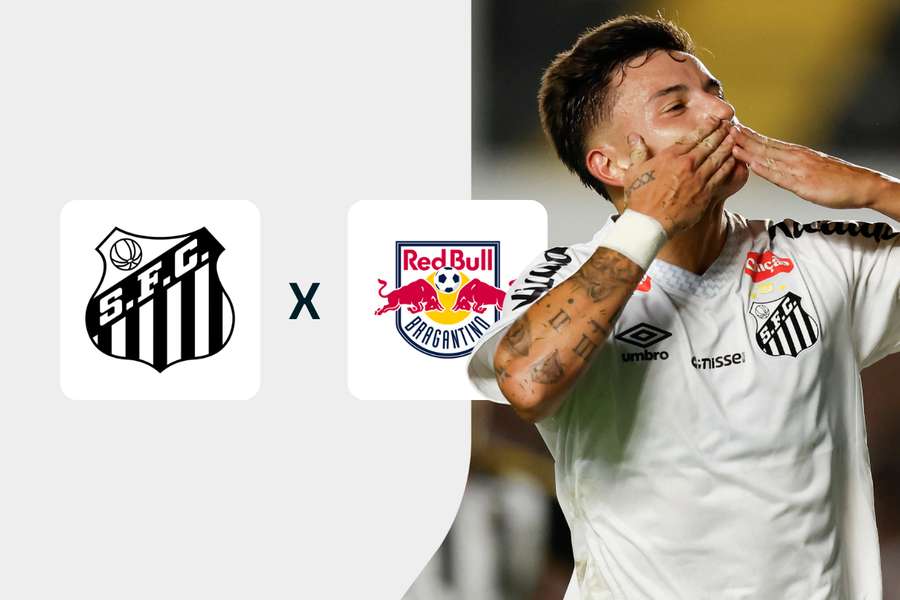 Santos x Bragantino Santos x Bragantino
