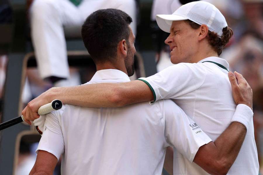 Jannik não deu chances para Nole
