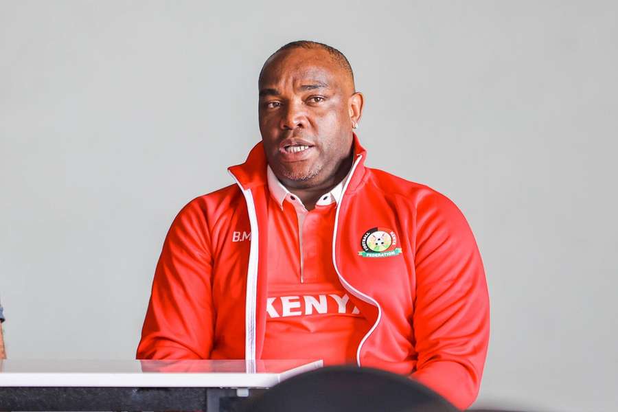 Kenya national team head coach Benni McCarthy Kenya national team head coach Benni McCarthy
