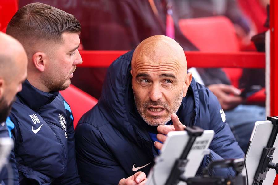 Trenér londýnské Chelsea Enzo Maresca