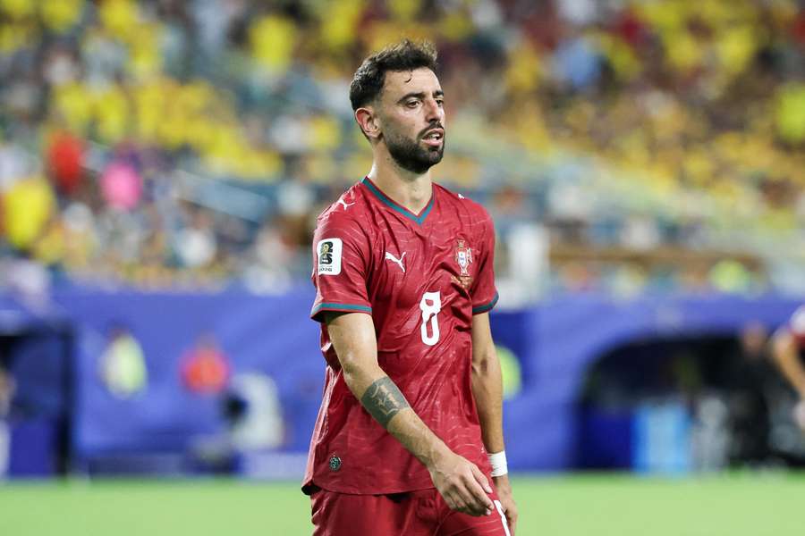 Bruno Fernandes foi totalista na fase de grupos, tendo somado uma assistência em três jogos