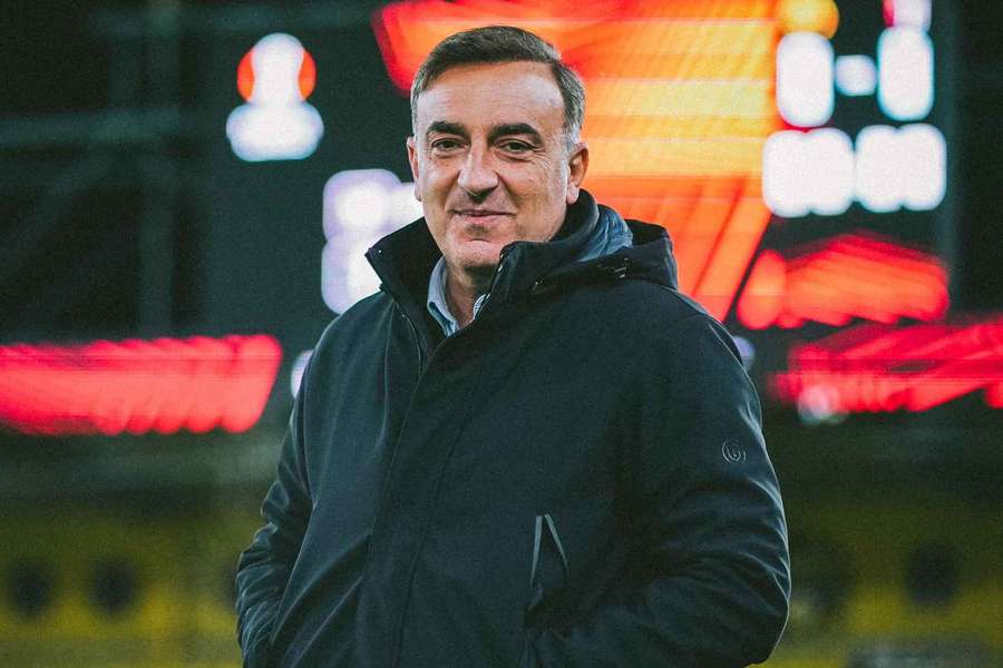 Carlos Carvalhal na Boras Arena