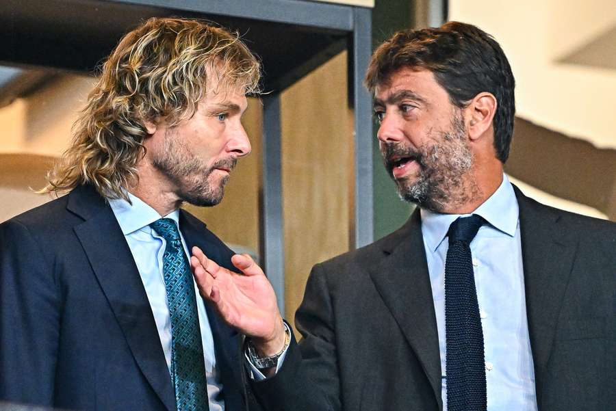 Andrea Agnelli e Pavel Nedved
