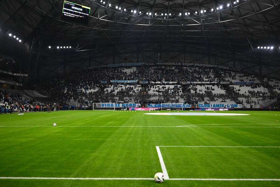 Le Vélodrome dimanche soir dernier.