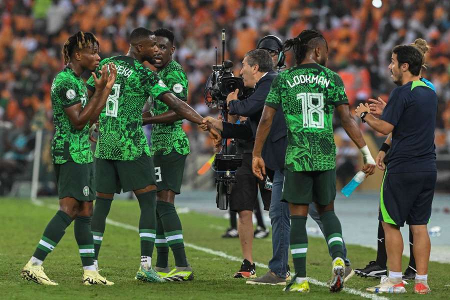 José Peseiro quando treinava a Nigéria