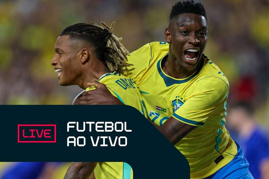 Danilo e Luiz Henrique em Brasil 3x1 Croácia