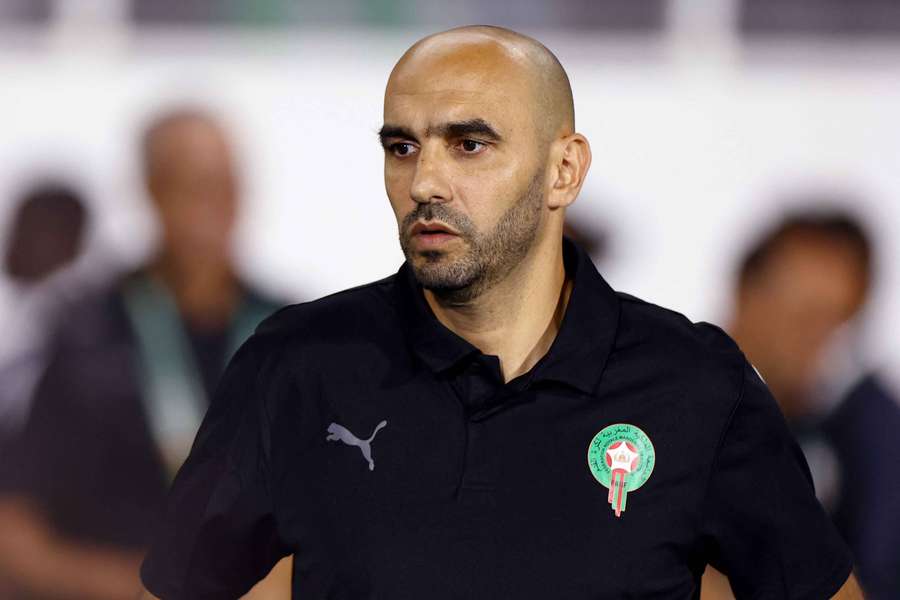 Morocco coach Walid Regragui oversaw a 2-0 win over Comoros in the AFCON opener