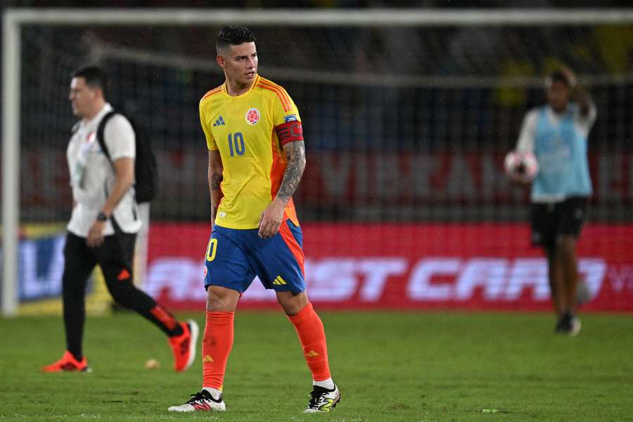 James, con Colombia