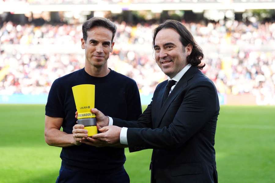 Martín Presa, a la derecha de la imagen