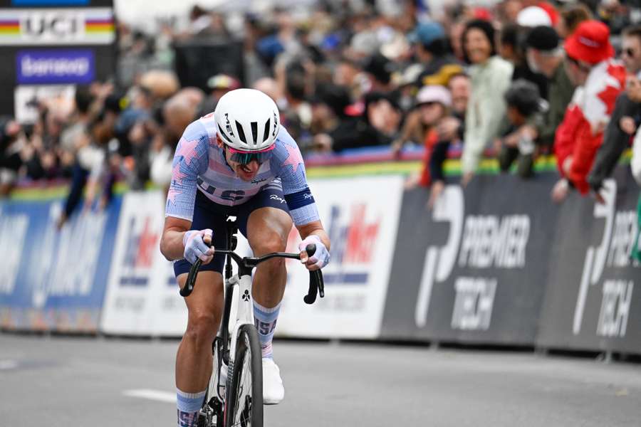 Brandon McNulty became the first American in 33 years to win the men's cycling road race world title on Sunday Brandon McNulty became the first American in 33 years to win the men's cycling road race world title on Sunday