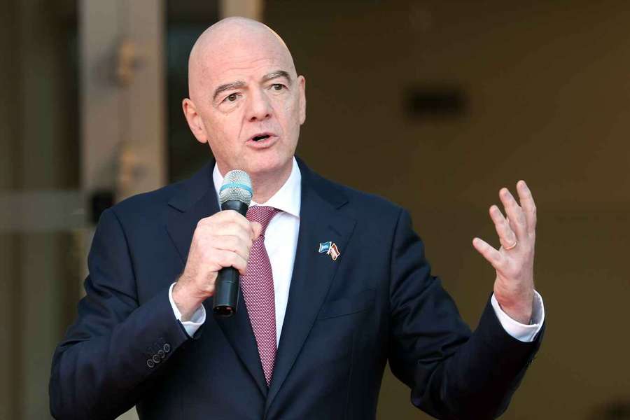 Gianni Infantino, presidente da FIFA Gianni Infantino, presidente da FIFA