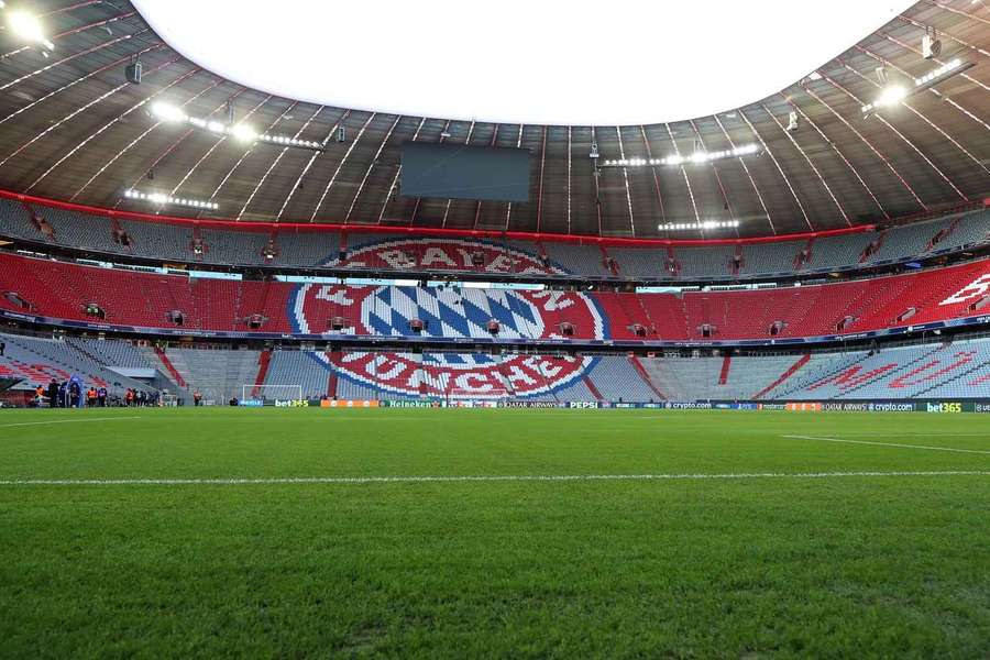 Die Allianz-Arena in München.