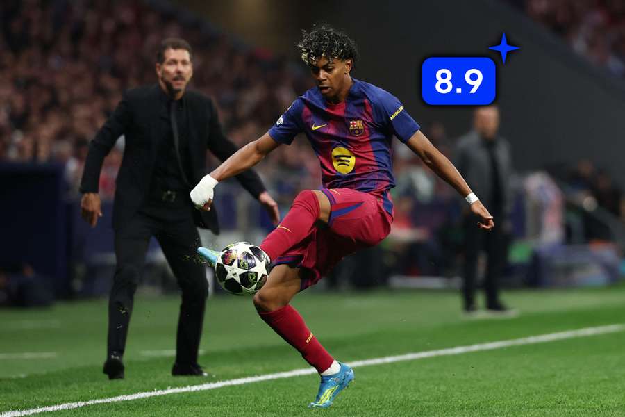 Yamal odehrál skvělé zápasy. Yamal odehrál skvělé zápasy.