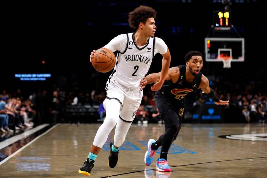 Jogo entre os Brooklyn e Cleveland em março de 2023