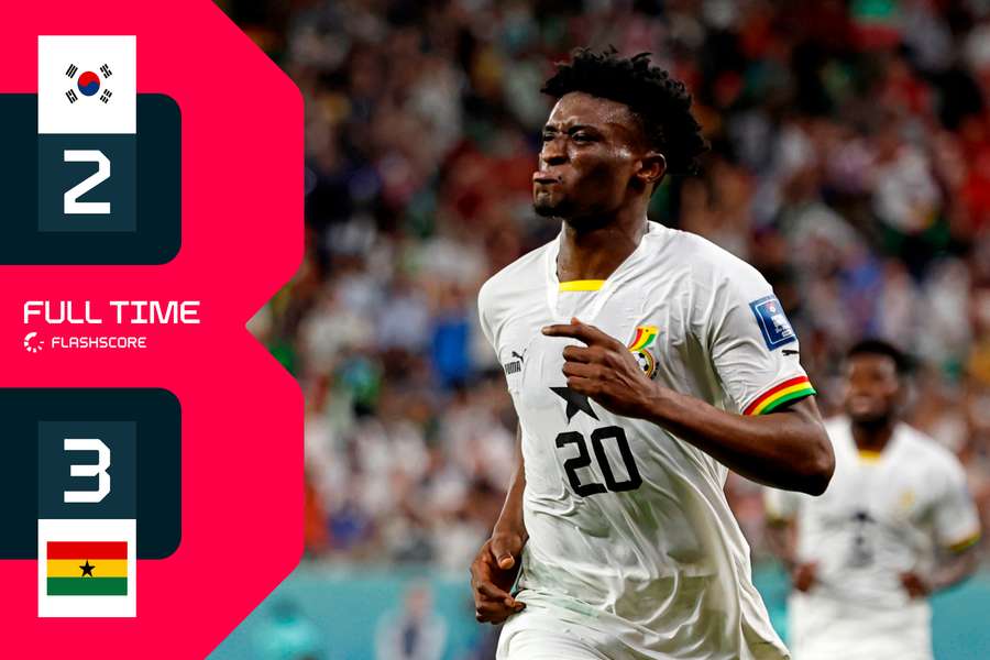 Ghana v South Korea: Key moments from a valuable Black Stars win