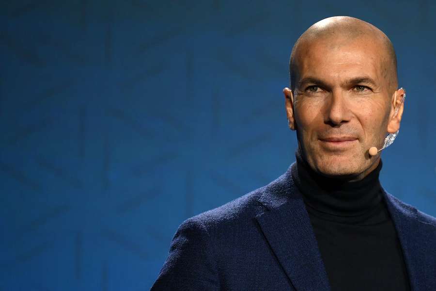 Zinedine Zidane was speaking at a launch event for the Alpine Formula One team