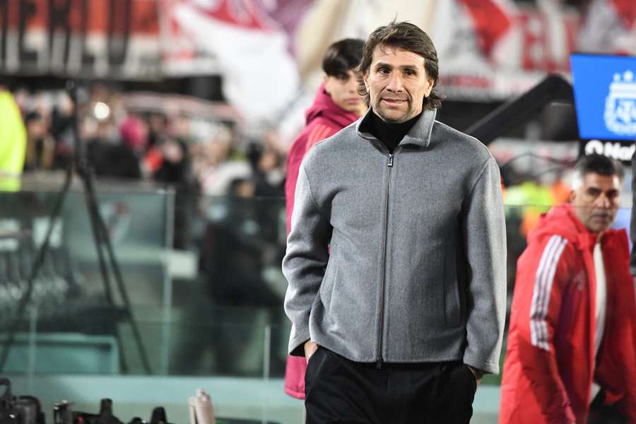 Leo Ponzio, entrenador de River Leo Ponzio, entrenador de River