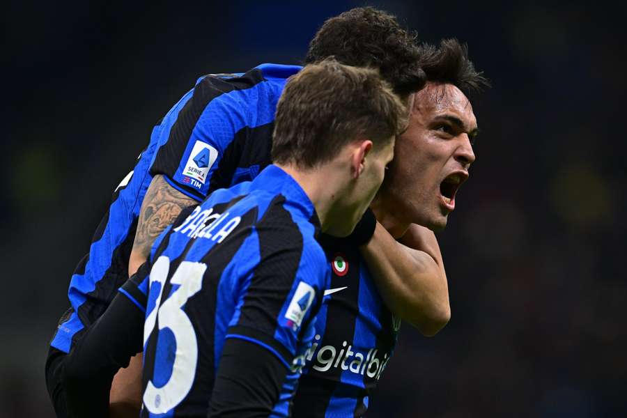 Lautaro fez o gol da vitória da Inter no primeiro tempo