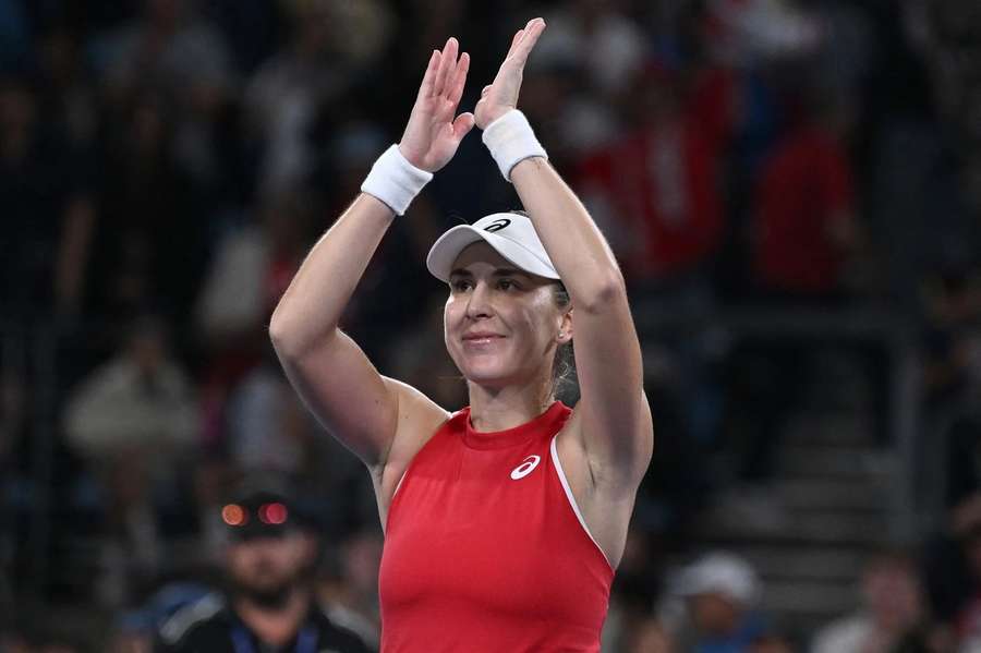 Bencic com um regresso em grande