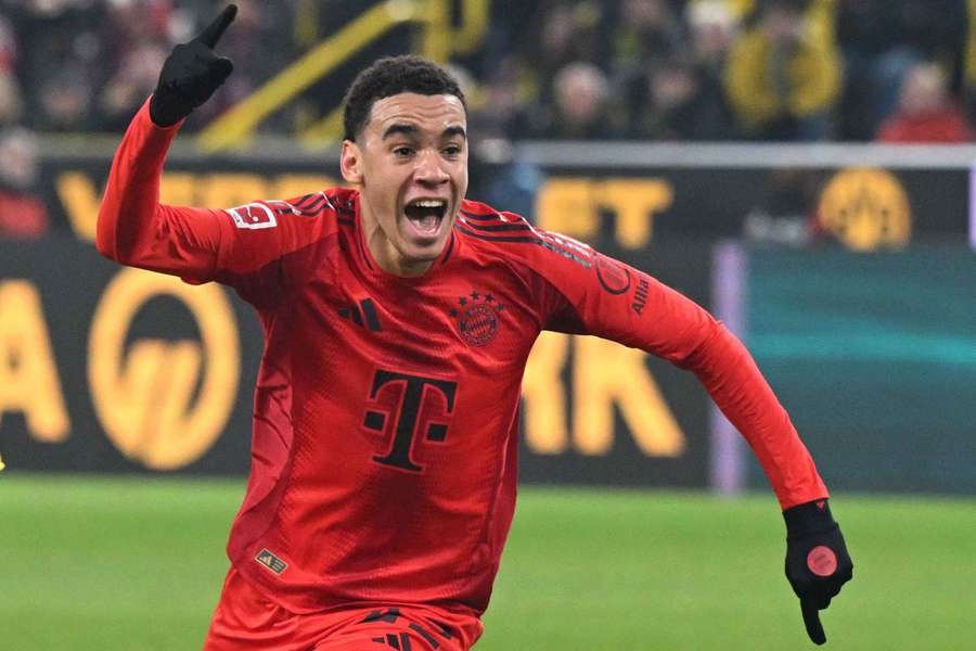 Jamal Musiala dopo l'1-1