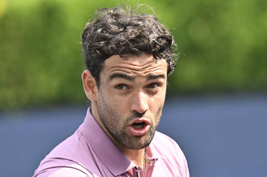 Matteo Berrettini prepara-se para defrontar Taylor Fritz