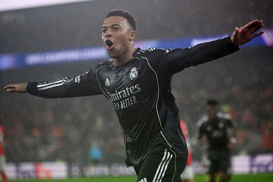 Ein Doppelpack von Mbappé genügte Real in Lissabon nicht zu einem Sieg 