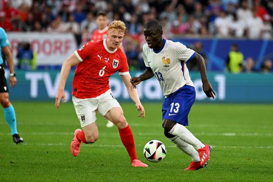 N'Golo Kanté, médio da seleção francesa