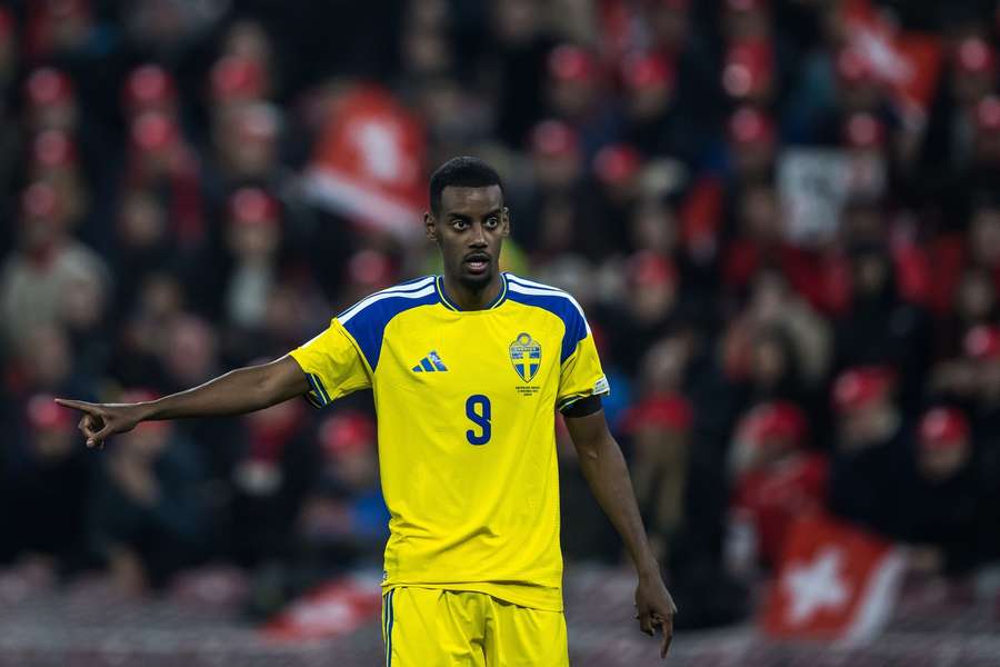 Sweden will hope to have Alexander Isak fit for the UNL