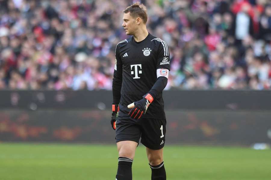 Neuer, durante un partido del Bayern Múnich.
