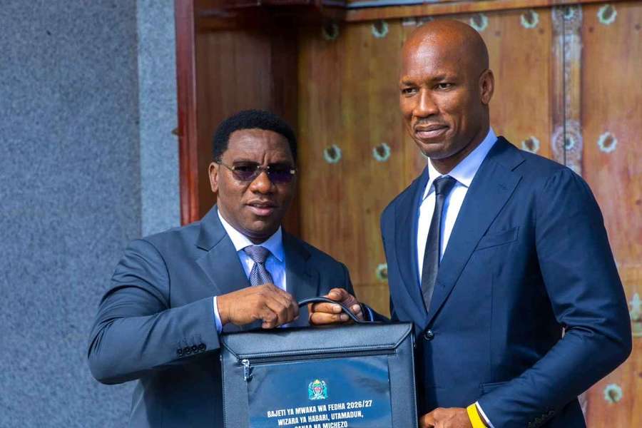 Didier Drogba arrived in Tanzania on May 3 and engaged with leaders on sports development