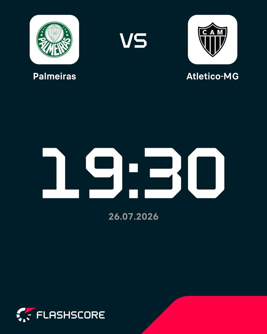 Palmeiras e Atlético-MG duelam em São Paulo Palmeiras e Atlético-MG duelam em São Paulo