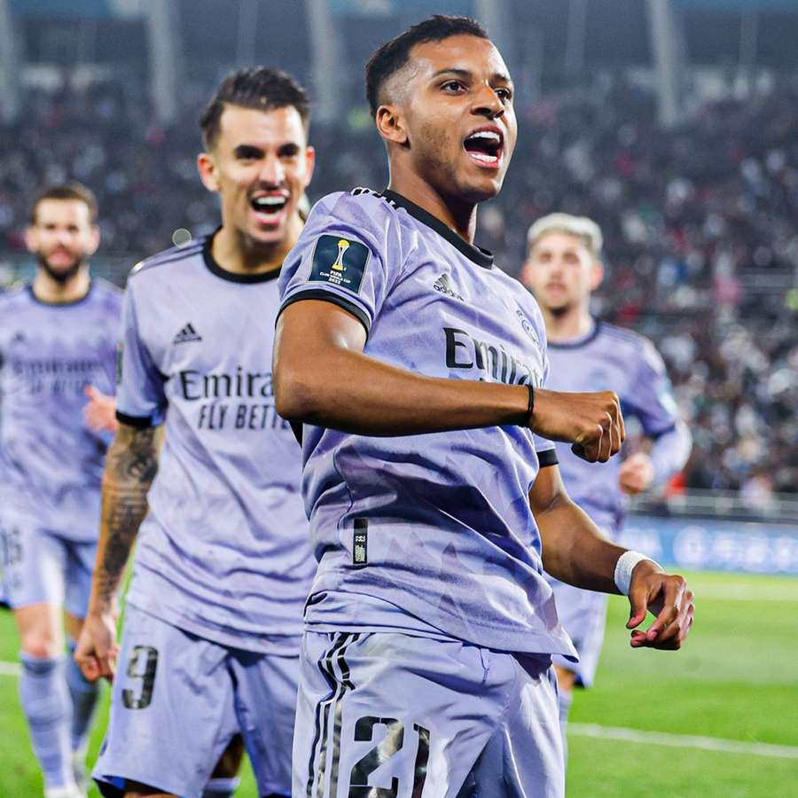 Rodrygo marcou o terceiro do Real nos acréscimos Rodrygo marcou o terceiro do Real nos acréscimos