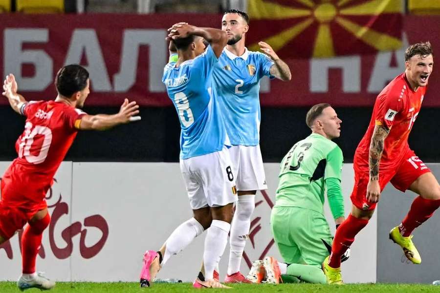 Bélgica sofreu golo do empate aos 86 minutos