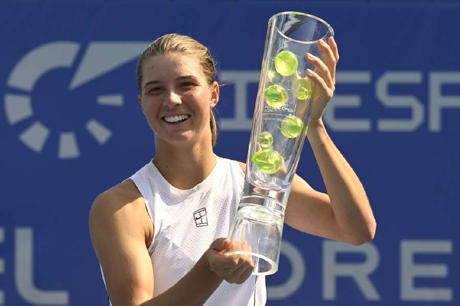 Lilli Tagger has won her first WTA title Lilli Tagger has won her first WTA title