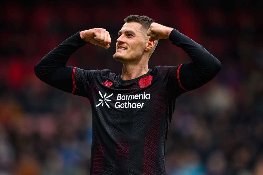 Patrik Schick se proti Lipsku blýskl hattrickem.