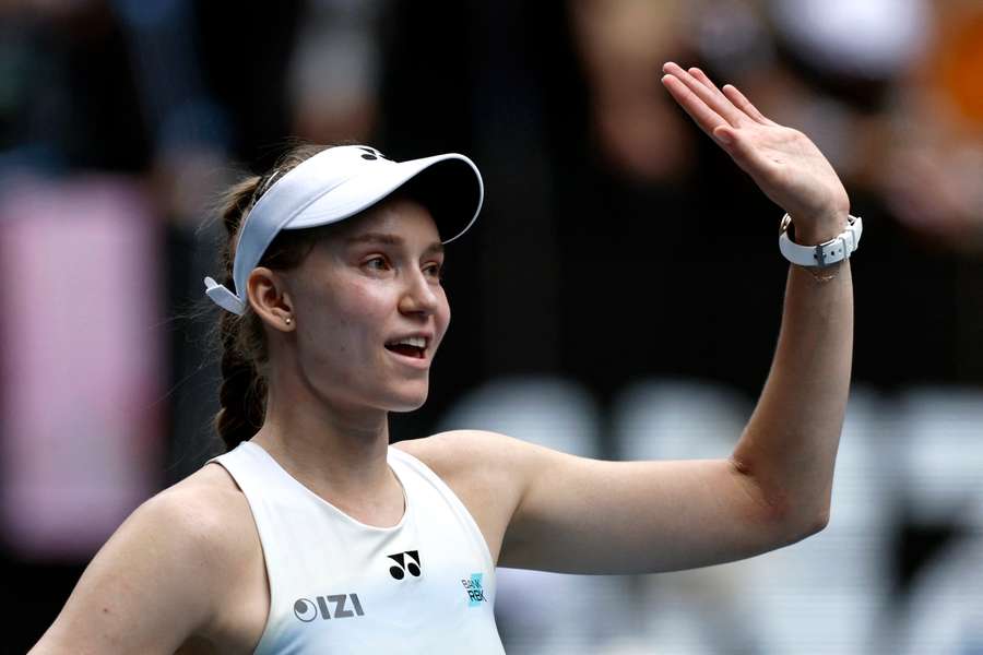 Rybakina ce mercredi.