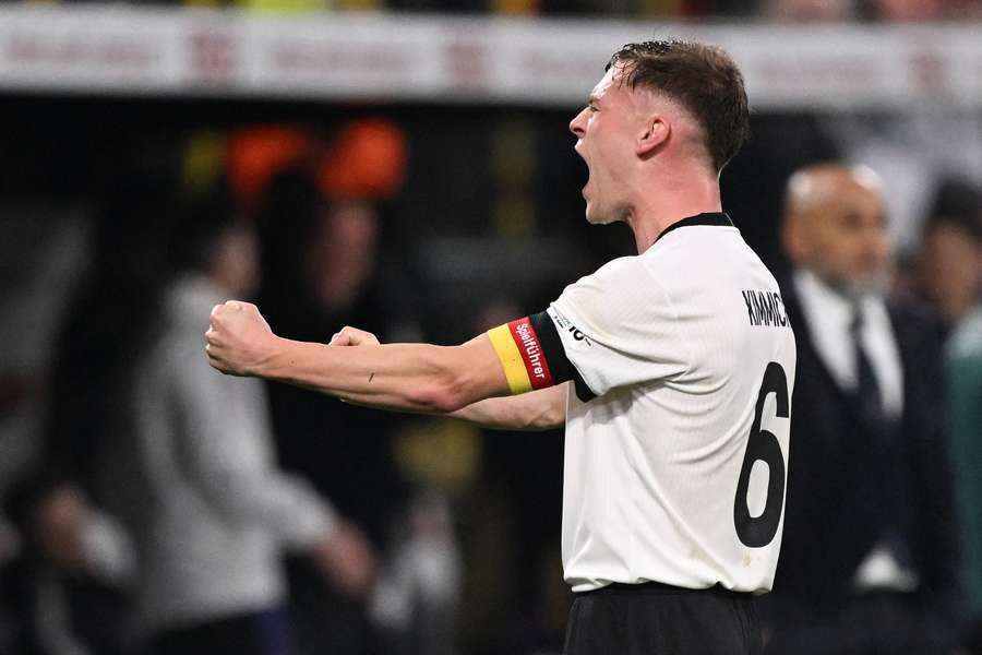 Kimmich foi o destaque alemão na partida, com um gol e duas assistências