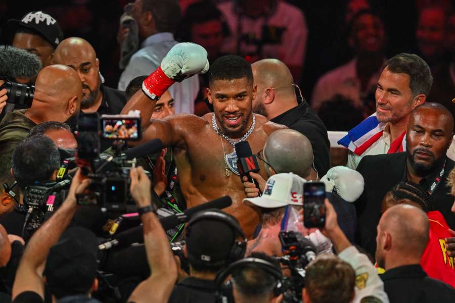 Britain's Anthony Joshua is a former two-time unified world heavyweight champion