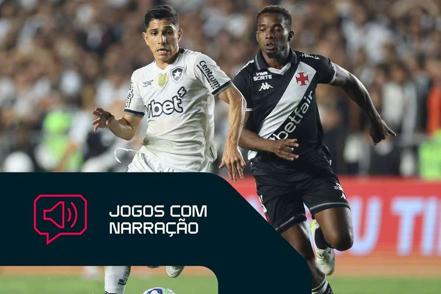 Botafogo e Vasco fazem clássico carioca com narração do Flashscore