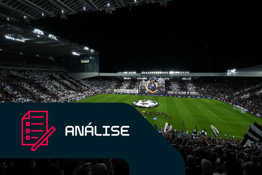 St. James' Park é a casa do Newcastle