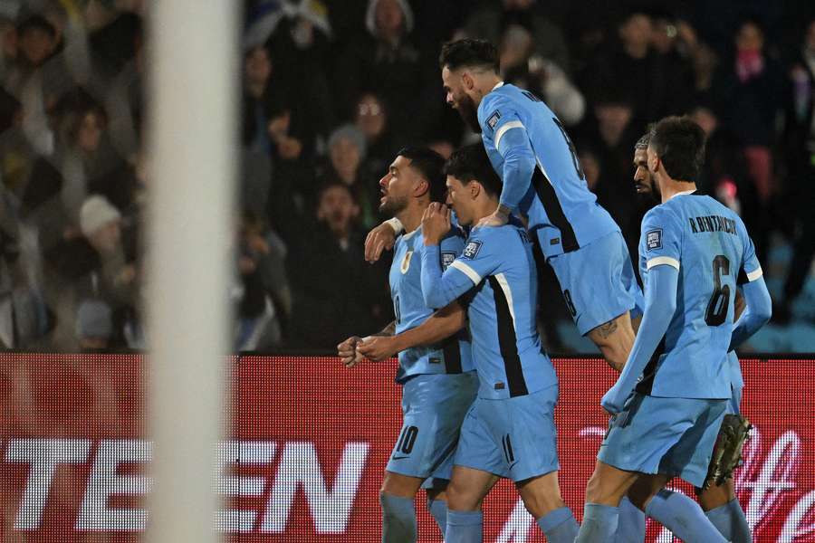 Uruguay are on the cusp of qualifying for next year's FIFA World Cup after beating Venezuela.