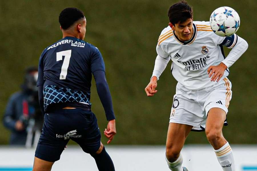 Youth League: SC Braga repete nulo com Real Madrid e partilham liderança do Grupo C (0-0)