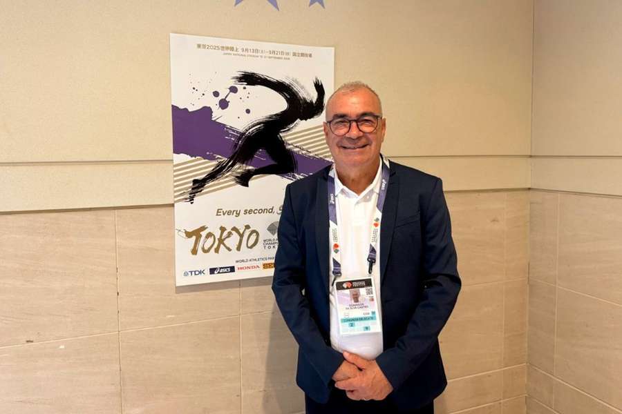 Domingos Castro, presidente da Federação Portuguesa de Atletismo